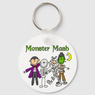 Monster Mash T-shirts and Gifts Keychain