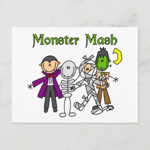 Monster Mash T-shirts and Gifts Postcard