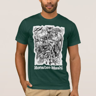Monster Mash-up Cryptid Zoo Tee