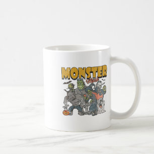 Monster Mash Vintage Ghost Halloween Funny Coffee Mug