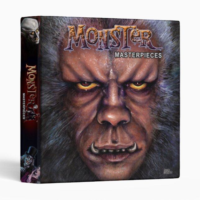 Monster Masterpieces Collector's Binder #2 (Front/Spine)