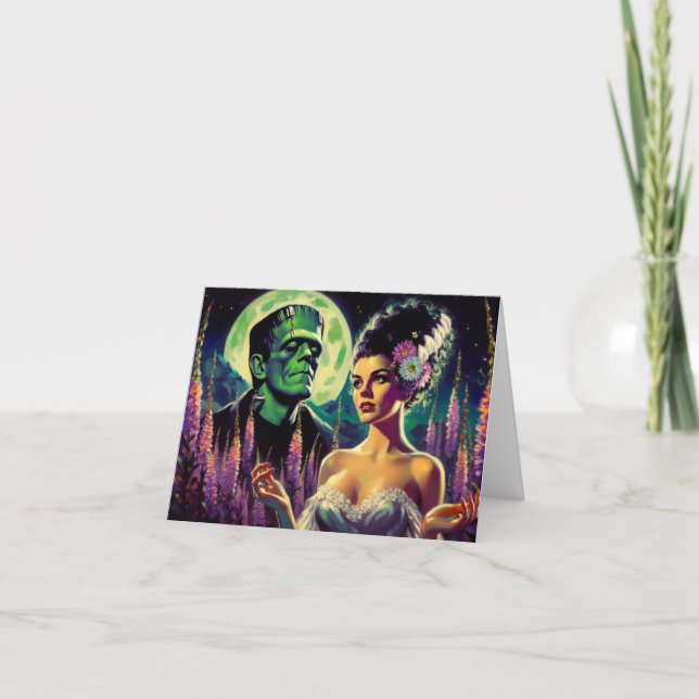 Monster Matrimony Thank You Cards (Front)