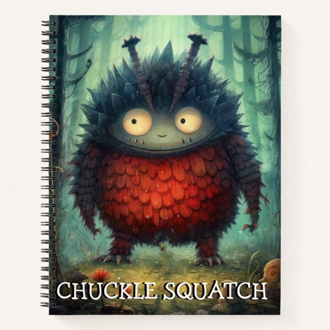 Monster Mayhem...Chuckle Squatch Notebook (Front)