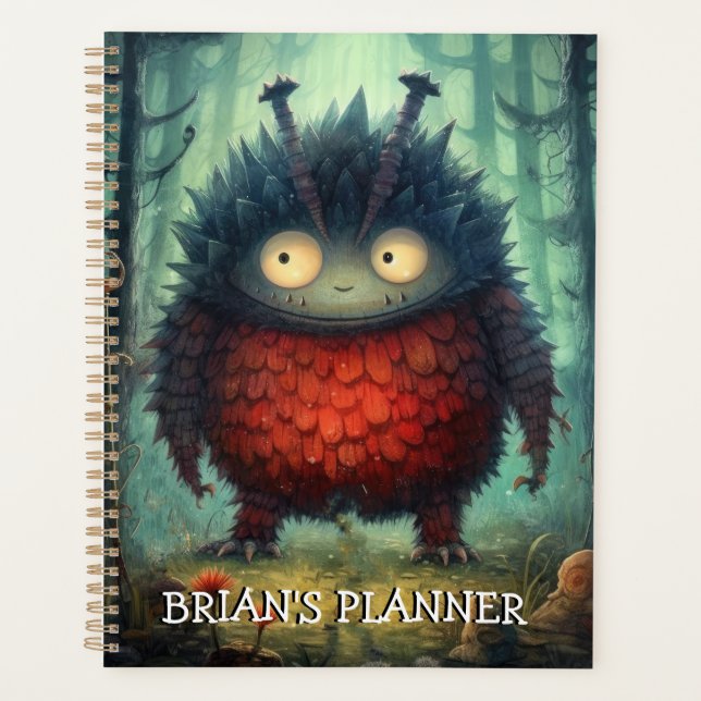 Monster Mayhem...Chuckle Squatch Planner (Front)