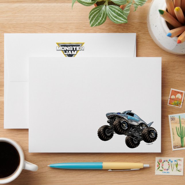 Monster Megalodon Truck Envelope (Desk)