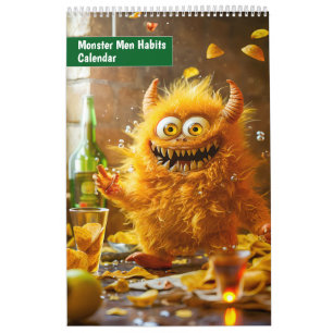 Monster Men Habits – Calendar