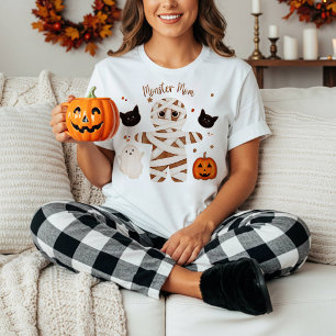 Monster Mom Halloween Mummy Women’s T-Shirt