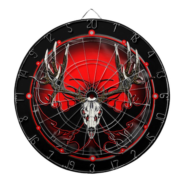 Monster mule deer dartboard (Front)