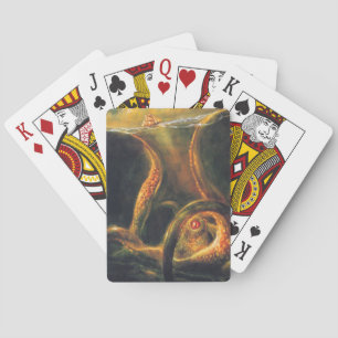 Monster Octopus Playing Cards