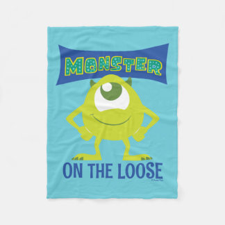 Monster on the Loose Fleece Blanket