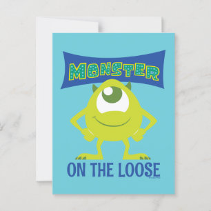 Monster on the Loose Postcard