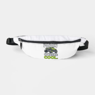 Monster Papaw Wheelie Cool Funny Monster Truck Des Fanny Pack