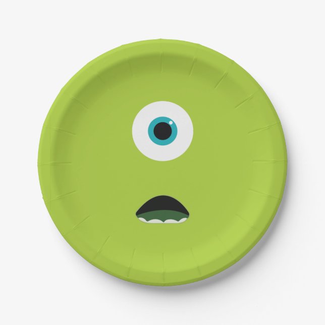Monster Paper Plate (Front)