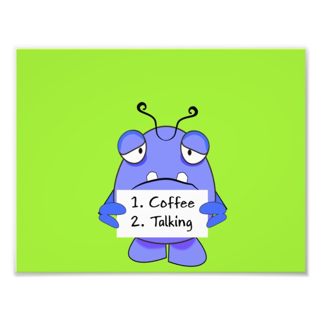 Monster Photo Print (Front)