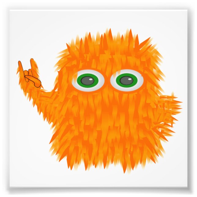 Monster Photo Print (Front)