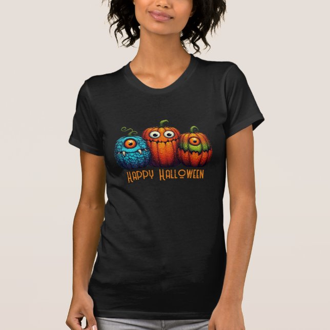 Monster Pumpkins T-Shirt (Front)