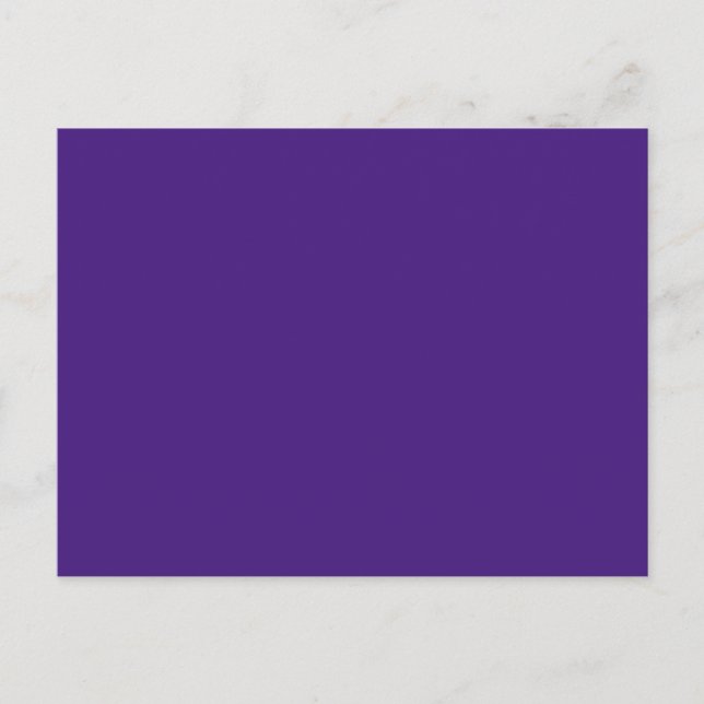 Monster Purple Postcard (Front)