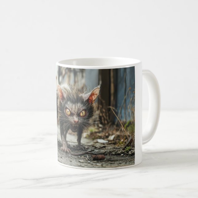 Monster rat  coffee mug (Front Right)