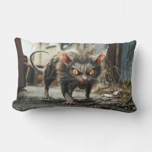 Monster rat lumbar pillow