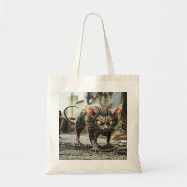 Monster rat  tote bag (Front)