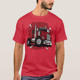 Monster red truck T-Shirt
