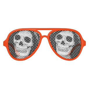Monster Skull Aviator Sunglasses