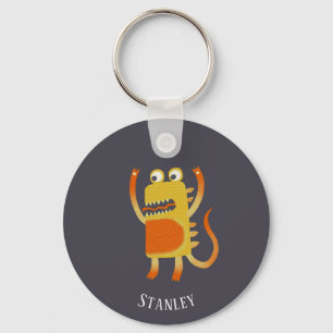 Monster Stanley Custom Name Keychain