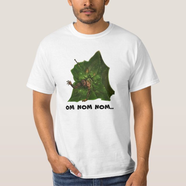 Monster Tee - "Om Nom Nom" Gelatinous Cube (Front)