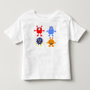 Monster Themed Toddler Pullover Hoodie
