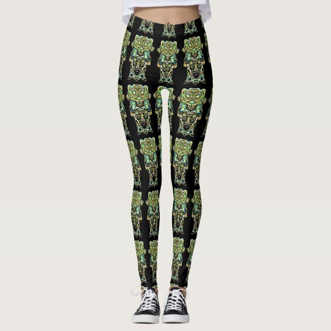 Monster Totem Leggings (Front)