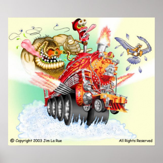 Monster Train Poster (Front)