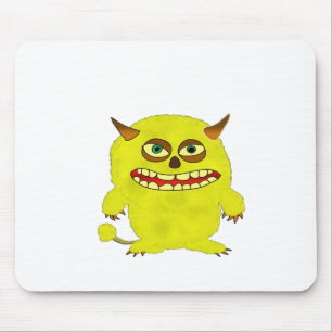 monster troll halloween shudder mouse pad