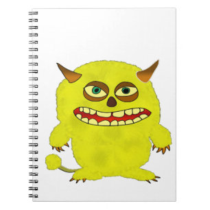 monster troll halloween shudder notebook