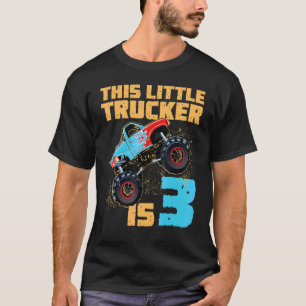 Monster Truck   3rd Birthday T-Shirt