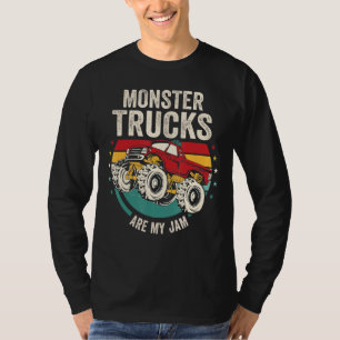 Monster Truck Are My Jam For Monster Truck Men & T-Shirt