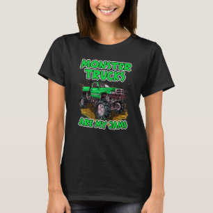 Monster Truck Are My Jams Birthday Monster Truck T-Shirt
