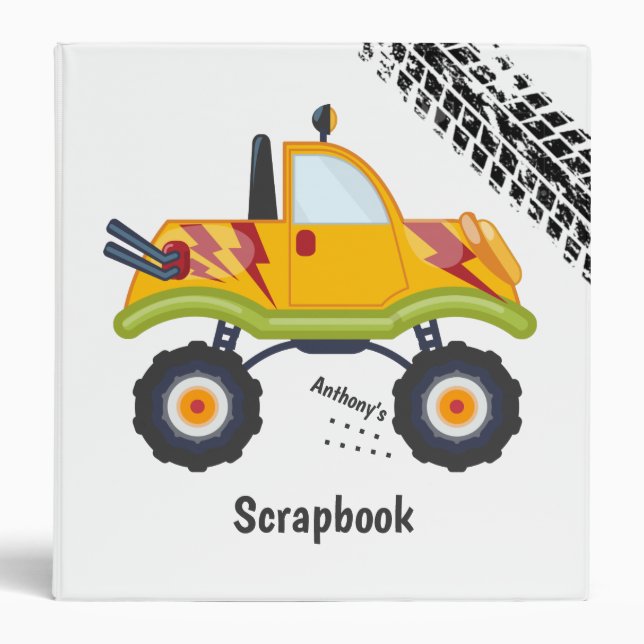 Monster Truck Binder (Front)