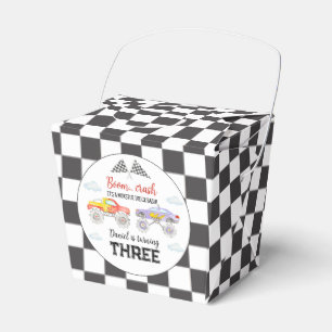 Monster Truck Birthday Favor Box