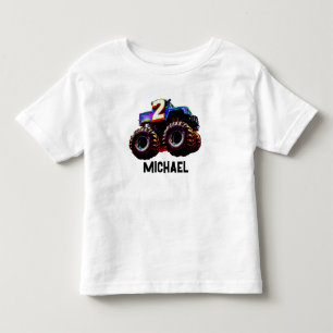 Monster Truck Birthday Toddler T-shirt