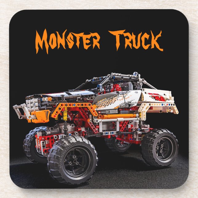 monster truck coaster set (Front)