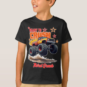 Monster Truck "Crush Third Grade" Tee