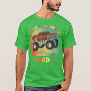 Monster Truck Dad Retro Vintage Monster Truck 8 T-Shirt