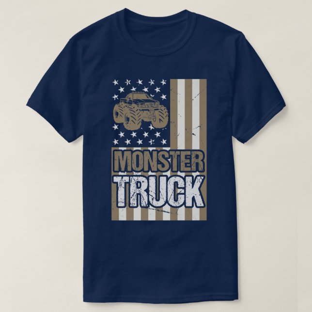 Monster Truck Funny Driver2093 T-Shirt (Design Front)