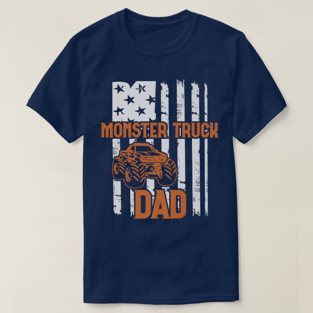 Monster Truck Funny Driver 2078 T-Shirt (Design Front)