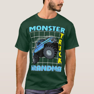 Monster Truck Grandma Monster Truck Family Fans T-Shirt
