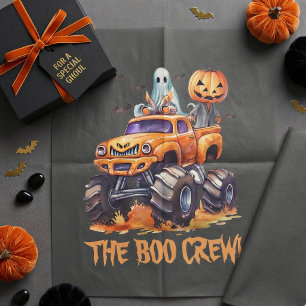 Monster Truck Halloween Packaging Tissue Paper