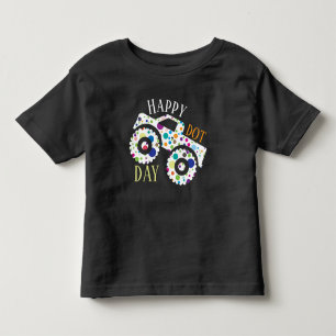 Monster Truck happy Dot Day custom Toddler T-shirt