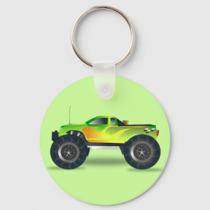 Monster Truck Keychain