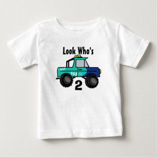 Monster Truck/  Look Who's, 2 Baby T-Shirt