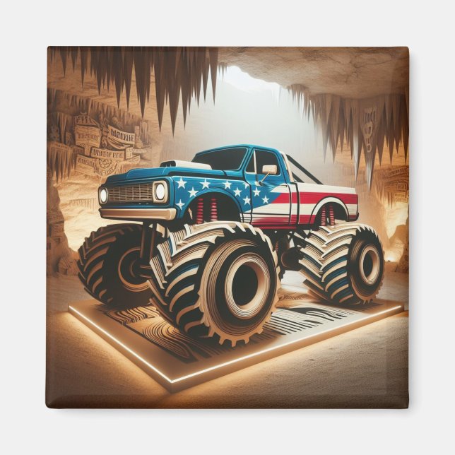 MONSTER TRUCK MAGNET (Front)